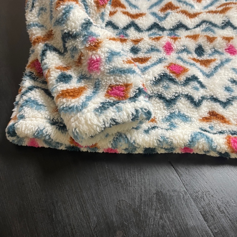 Eddie Bauer Fleece Cozy Multicolor Patterned - image 2